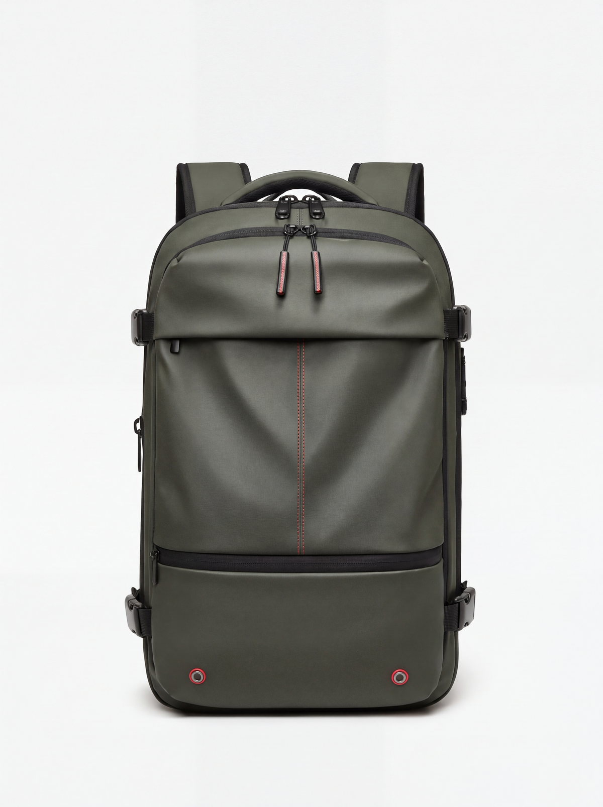 PacknTrip ProPack, Forest Olive, Stitched Carry-On